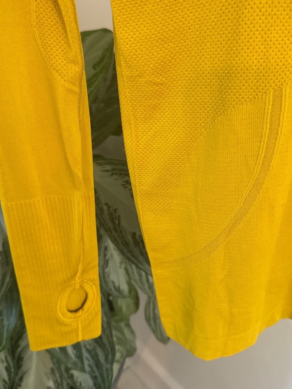lululemon athletica Long-Sleeve Swiftly Tech Top in Mustard - Picture 4 of 5